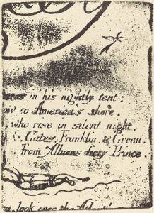 Neudruck aus Fragment der annullierten Platte für A Prophecy