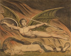 Satan jubelt über Eva