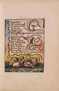 Lieder der Unschuld und der Erfahrung, Tafel 12, Frühling (Bentley 23)