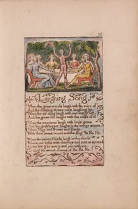 Lieder der Unschuld und der Erfahrung, Tafel 26, Lachendes Lied (Bentley 15)