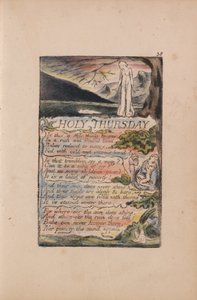 Lieder der Unschuld und der Erfahrung, Tafel 38, Heiliger Donnerstag (Bentley 33)