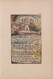 Lieder der Unschuld und der Erfahrung, Tafel 47, Der Engel (Bentley 41)