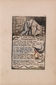 Lieder der Unschuld und der Erfahrung, Tafel 51, London (Bentley 46)