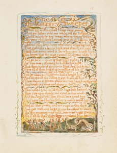 Lieder der Unschuld und der Erfahrung: Der Schornsteinfeger, ca. 1825