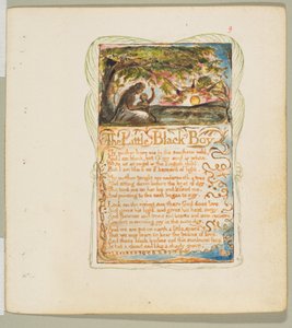 Lieder der Unschuld und der Erfahrung: Der kleine schwarze Junge, ca. 1825