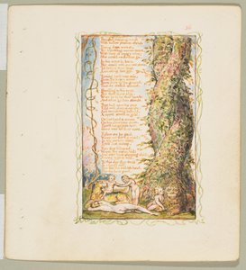 Lieder der Unschuld und der Erfahrung: Das kleine Mädchen gefunden, zweite Platte, ca. 1825