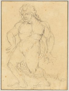Studie der Figur von Agnello Brunelleschi