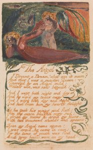 Lieder der Unschuld und der Erfahrung, Platte 40, "Der Engel" (Bentley 41) von William Blake
