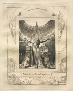 Das Buch Hiob: Pl. 18, Und mein Diener Hiob wird für dich beten