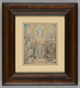 Der Tag des Jüngsten Gerichts von William Blake