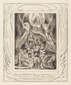 Der Fall Satans von William Blake