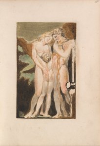 Das erste Buch von Urizen, Tafel 18 (Bentley 21) von William Blake