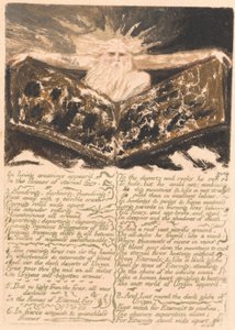 Das Erste Buch Urizen, Tafel 6, "In lebenden Schöpfungen erschien . . . ." (Bentley 5)