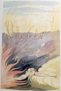 Die Hochzeit von Himmel und Hölle; Titelblatt, 1790-93