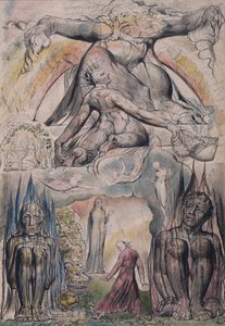 Die Mission von Virgil, Illustration aus Canto 2 des "Inferno" der "Göttlichen Komödie" von Dante Alighieri