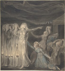 Das Gleichnis von den klugen und törichten Jungfrauen von William Blake