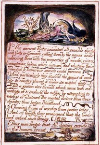 "Die alten Dichter...", Illustration und Text aus 