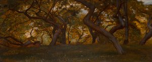 Ein Wald bei Volterra, Italien von William Blake Richmond