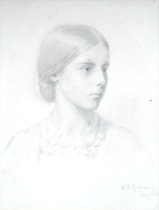 Porträt einer jungen Frau von William Blake Richmond