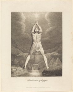 Befruchtung Ägyptens von William Blake after Henry Fuseli