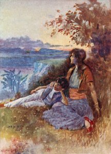 Illustration für Vathek, Eine arabische Erzählung, von William Beckford