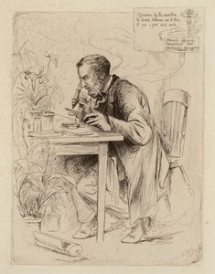 Alexander Dickson, Professor der Botanik von William Brassey (after) Hole