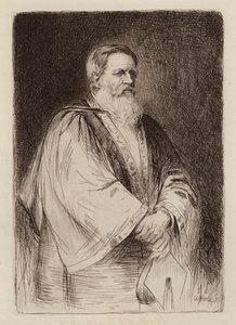 Sir Stafford Henry Northcote, Lord Rector von William Brassey (after) Hole