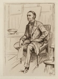 Thomas Annandale, Professor für Klinische Chirurgie (Gravur) von William Brassey (after) Hole