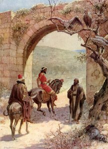 Ahab und Elia treffen sich - Bibel