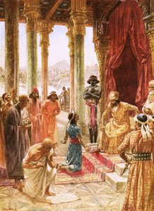 Daniel deutet den Traum von Nebukadnezar