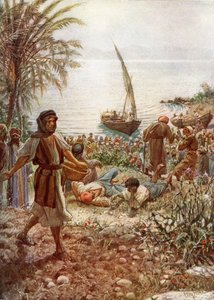 Jesus predigt das Gleichnis vom Sämann von William Brassey Hole