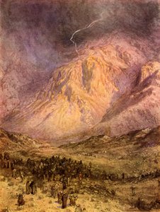 Die Übergabe des Gesetzes am Berg Sinai - Bibel