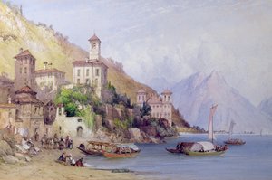 Gravedona, Comer See, 1895