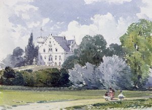 Erinnerungen an Rosenau, den Geburtsort von HRH The Prince Consort, Ehemann von Königin Victoria von William Callow