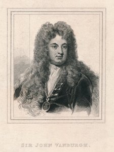 Sir John Vanburgh, 1830 von William Camden Edwards