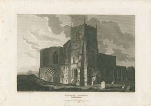 Tutbury Priory Kirche von William Carter