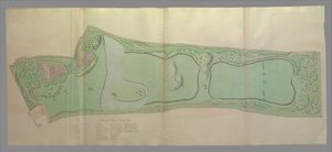 Generalplan der Gärten in Kew