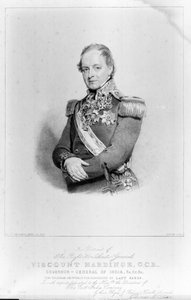 Der ehrenwerte Generalleutnant Viscount Hardinge, GCB, Generalgouverneur von Indien