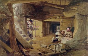 Mine im Bastion du Mat, Sewastopol, Krim von William Crimea Simpson