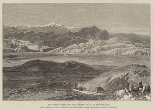 Die afghanische Grenze, der Nialsheni-Pass am Heri-Rud von William Crimea Simpson