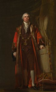 Charles Thorp als Lord Mayor von Dublin, um 1800 von William Cuming