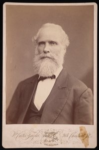 Porträt von Garland Carr Broadhead 1827-1912 von William Curtis Taylor