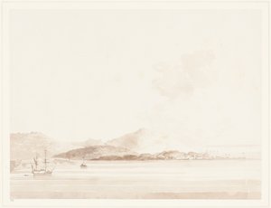 Eine Ansicht in Indien von William Daniell