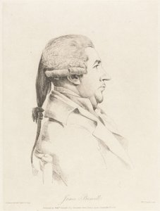 James Boswell von William Daniell