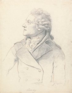 Porträt von Richard Cosway von William Daniell