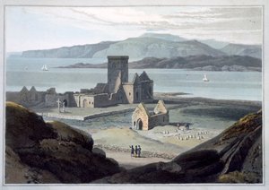 Die Kathedrale von Iona, Argyll und Bute, Schottland, 1817