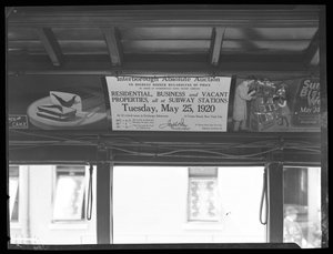 Werbekarten, Brooklyn Trolley, 25. Mai 1920