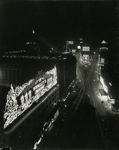 Times Square, vom 16. Stock des Times Building, 1917