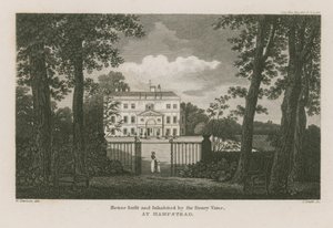 Haus gebaut und bewohnt von Sir Henry Vane in Hampstead