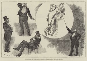 Vortrag von Mr. Harry Furniss über Die Humoresken des Parlaments